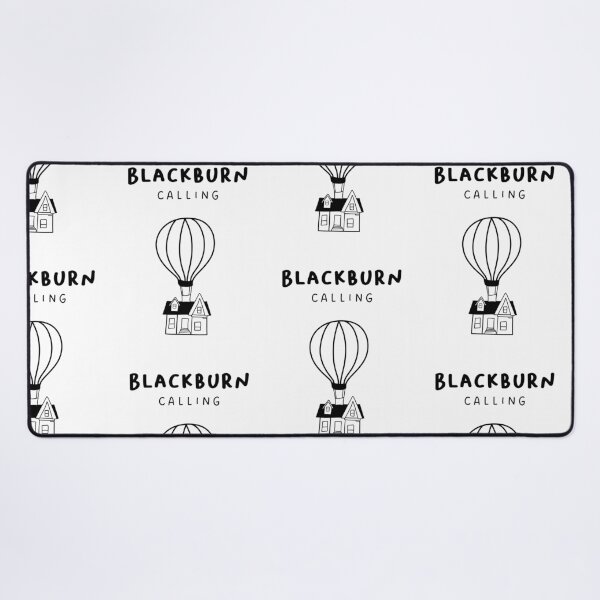 Item preview, Blackburn Calling - Fun Hot Air Balloon and House Drawing | City in England / UK designed and sold by RM-Journey.