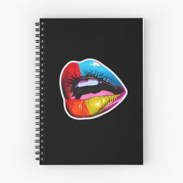 Item preview, The colorful lips, multicolor mouth, pop-art designed and sold by silent-violin.