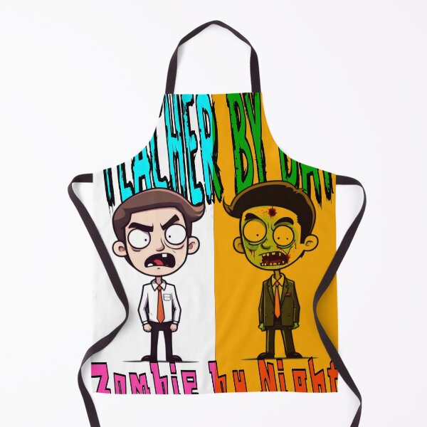 Item preview, Teacher by Day, Zombie by Night designed and sold by CoolEnthusias.