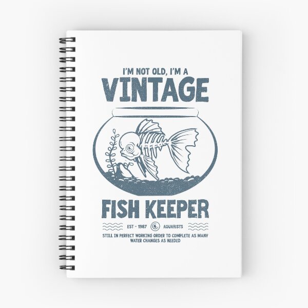 Item preview, Vintage Fish Keeper Tropical Fish Birthday Born In 1987 designed and sold by JRRTs.
