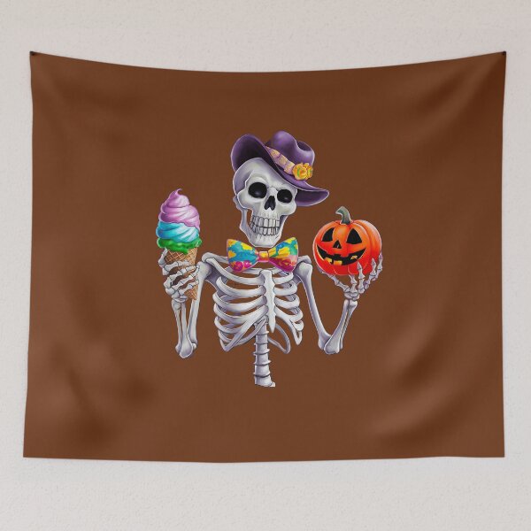 Item preview, Summerween Ice Cream Skeleton designed and sold by box-artshop.