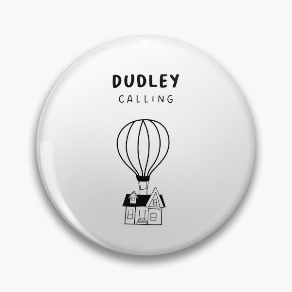 Item preview, Dudley Calling - Fun Hot Air Balloon and House Drawing | City in England / UK designed and sold by RM-Journey.