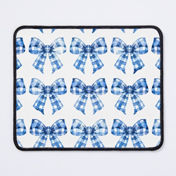 Item preview, Blue and White Gingham Bows designed and sold by cath-elizabeth.