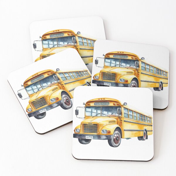 Item preview, Back to School - School Bus designed and sold by GiraffeCreative.