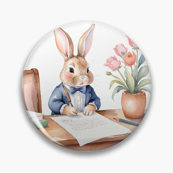 Item preview, Bunny Writing  designed and sold by the lesser known.