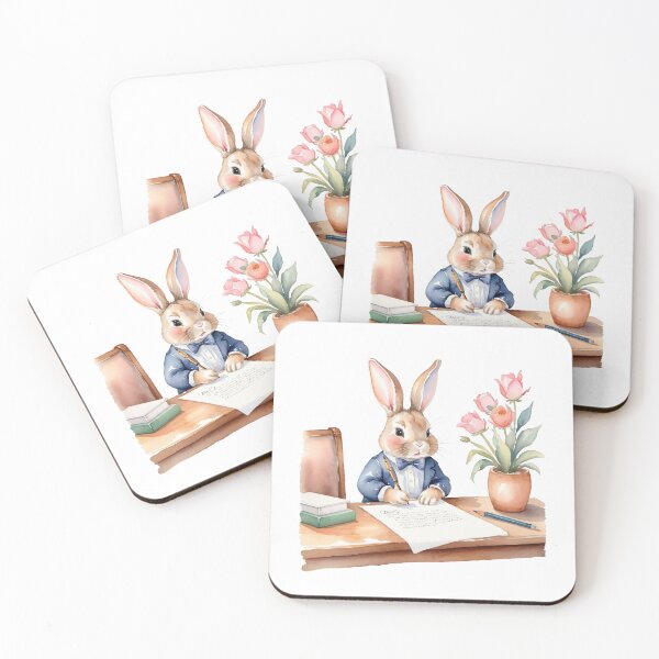 Item preview, Bunny Writing  designed and sold by the lesser known.