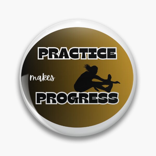 Item preview, practice makes progress, jump designed and sold by IFarty.