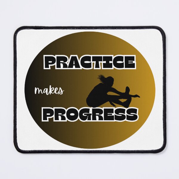 Item preview, practice makes progress, jump designed and sold by IFarty.