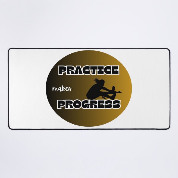 Item preview, practice makes progress, jump designed and sold by IFarty.