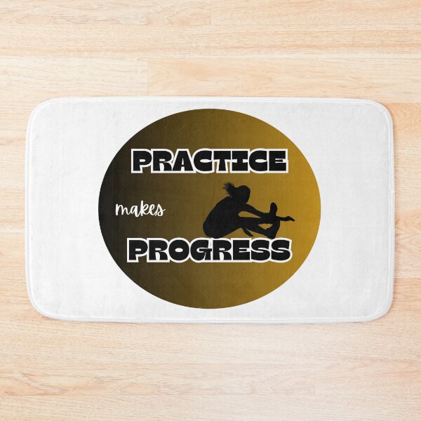 Item preview, practice makes progress, jump designed and sold by IFarty.