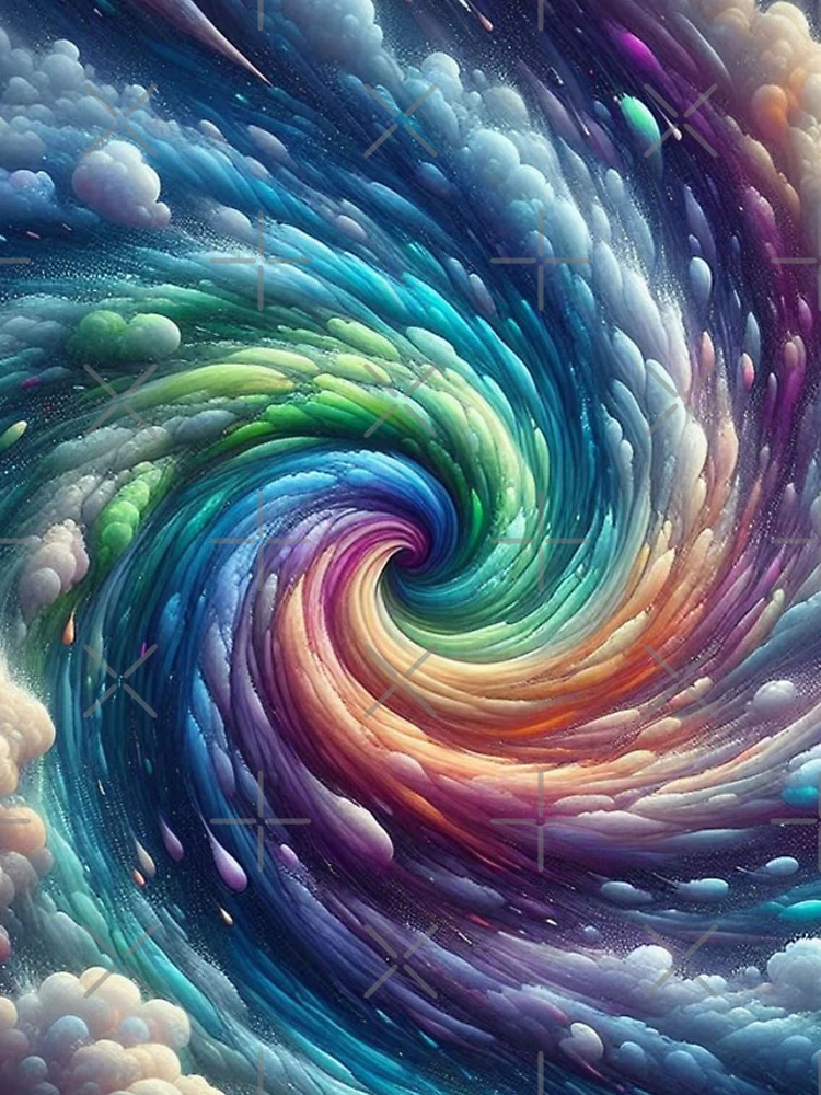 Thumbnail 4 of 4, iPhone Case, Hurricane Swirl Pattern designed and sold by Rui Fernandes.
