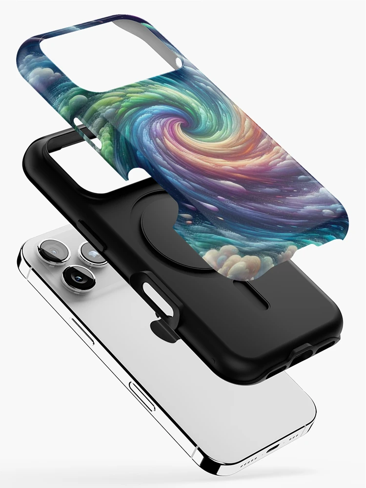 Thumbnail 2 of 4, iPhone Case, Hurricane Swirl Pattern designed and sold by Rui Fernandes.