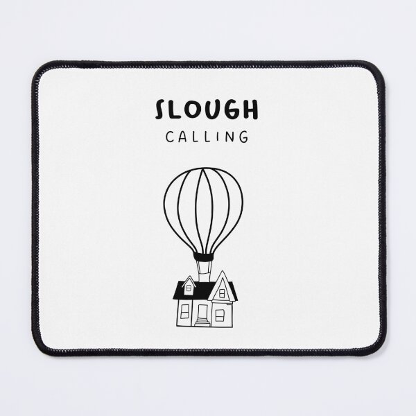Item preview, Slough Calling - Fun Hot Air Balloon and House Drawing | City in England / UK designed and sold by RM-Journey.