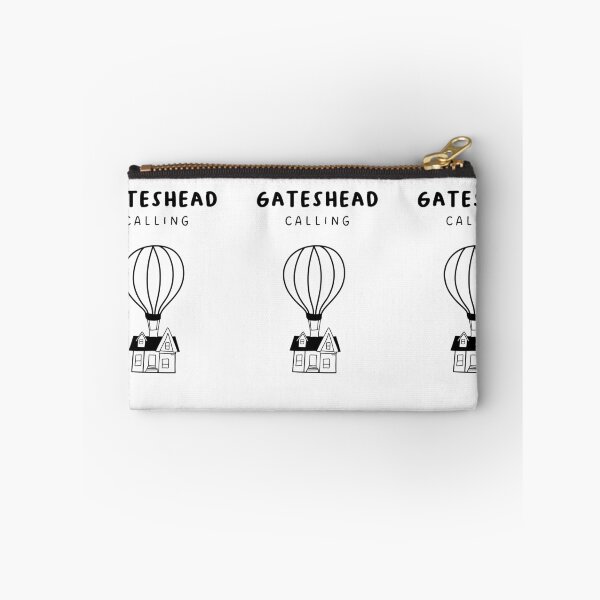 Item preview, Gateshead Calling - Fun Hot Air Balloon and House Drawing | City in England / UK designed and sold by RM-Journey.