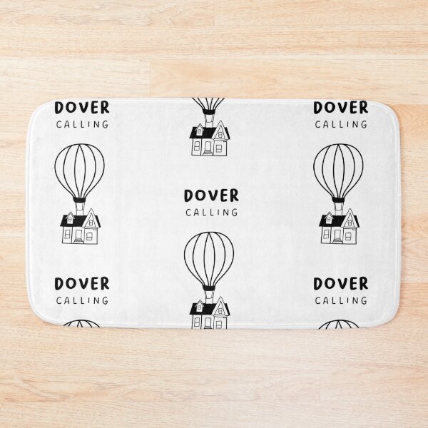 Item preview, Dover Calling - Fun Hot Air Balloon and House Drawing | City in England / UK designed and sold by RM-Journey.