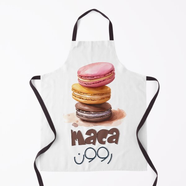 Item preview, Indulge in Macaron Playful Word Delight and Bring a Smile to your Lips and a Craving for More- بالعربي مضحك ماكارون designed and sold by FUNqoosh.