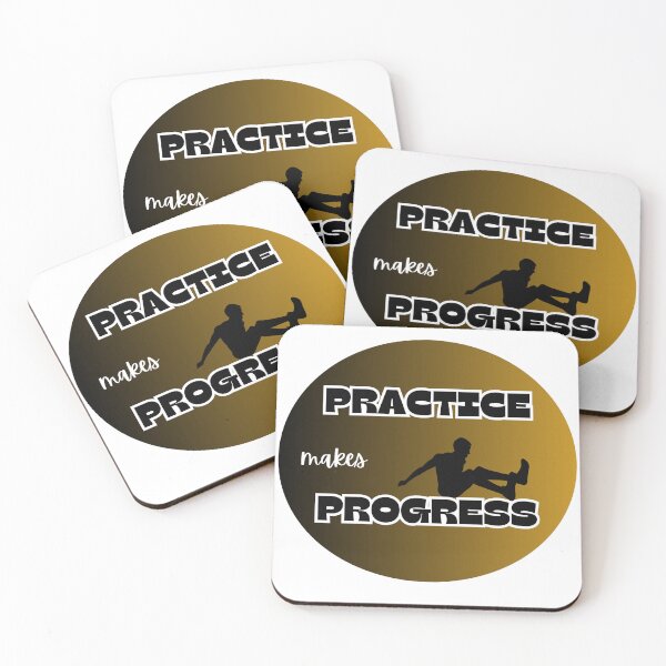 Item preview, practice makes progress, jump designed and sold by IFarty.