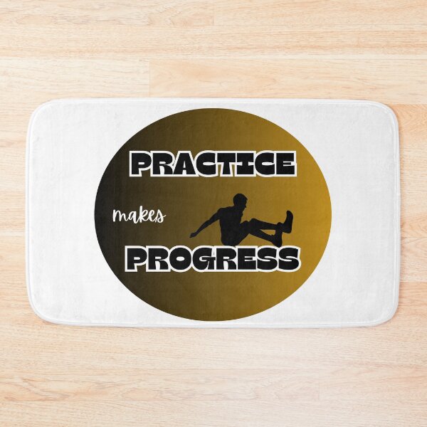 Item preview, practice makes progress, jump designed and sold by IFarty.