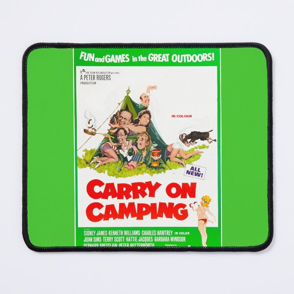Item preview, Vintage 60s Style CARRY ON Poster Art - Carry On Camping designed and sold by Michaelofthe80s.