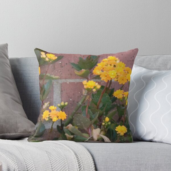Item preview, Yellow Flowers & Red Bricks designed and sold by Texanbratt.