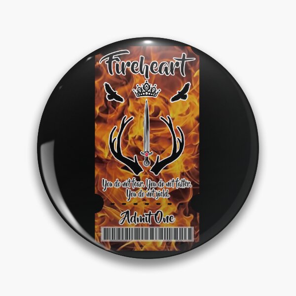 Item preview, Fireheart Movie Ticket designed and sold by Celticrose721.