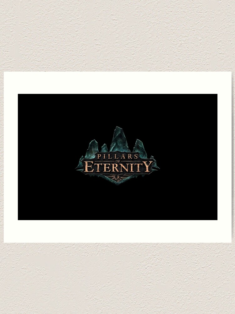 "Pillars of Eternity logo" Art Print by OfficerMeowMeow Redbubble