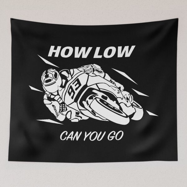 Item preview, How Low Can You Go | Motorcycle Racing designed and sold by Pentimore.