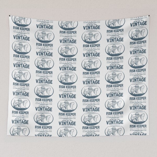Item preview, Vintage Fish Keeper Tropical Fish Birthday Born In 1977 designed and sold by JRRTs.