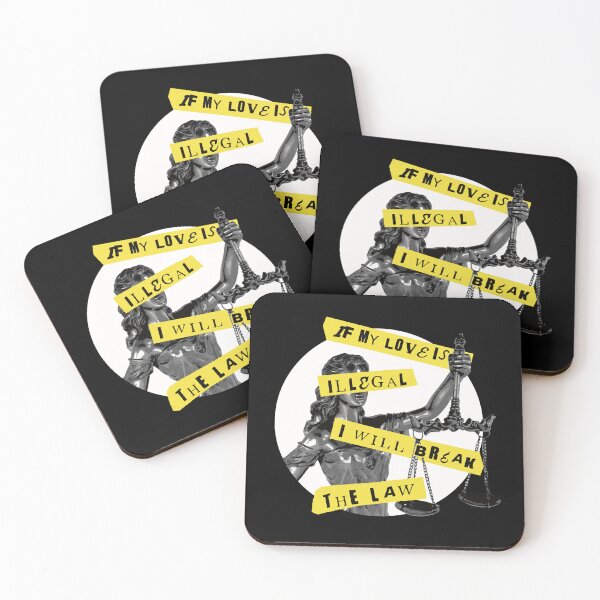 Item preview, If my love is illegal. I will break the law designed and sold by remerasnerdas.