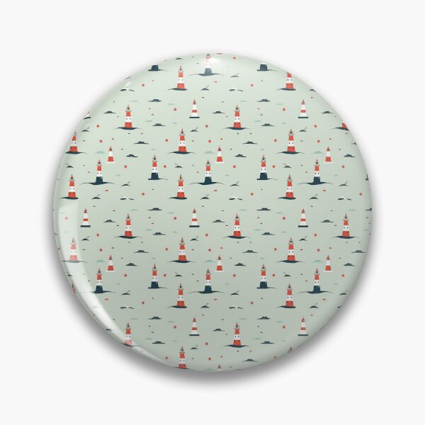 Item preview, Lighthouse Art Beacon Design Tower Wallpaper Coastline Background Coastal Graphic Lighthouse Pattern Lighthouse Illustration Lighthouse Print Lighthouse Graphics designed and sold by infiniteridellc.