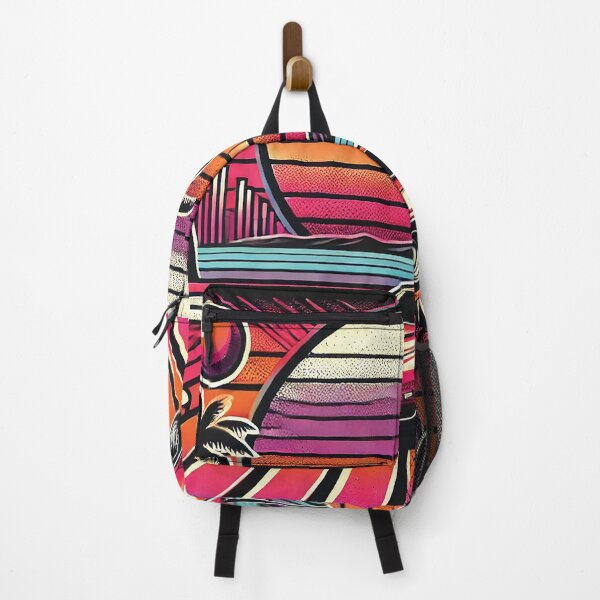 Item preview, Retro Sunset Classic Car Design designed and sold by Gold Turtle  Lina.