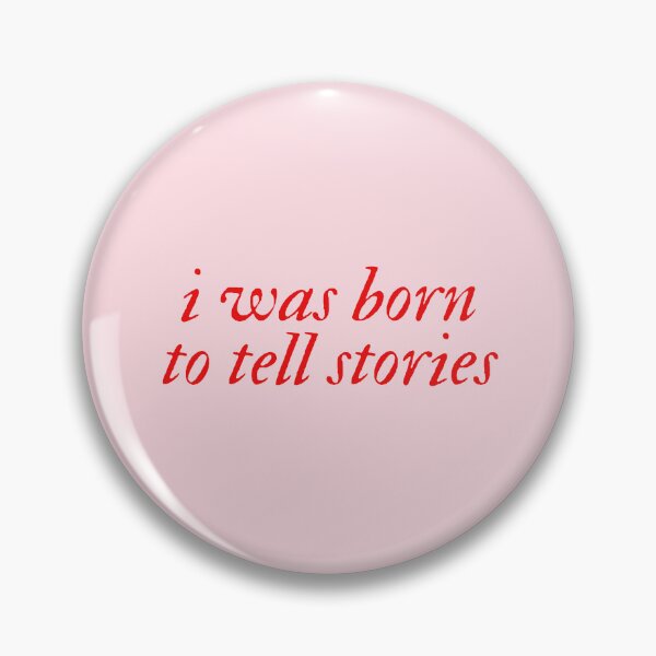 Item preview, i was born to tell stories (black) designed and sold by mydoodlesateme.