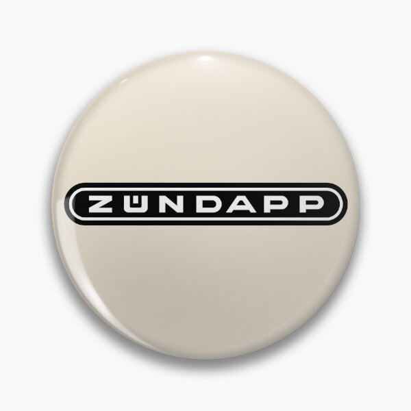 Item preview, Zündapp logo (black and white) designed and sold by VEB Ostladen.