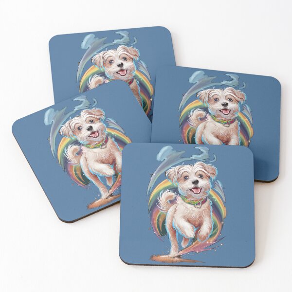 Item preview, Happy Maltese Magic designed and sold by RedTamah.