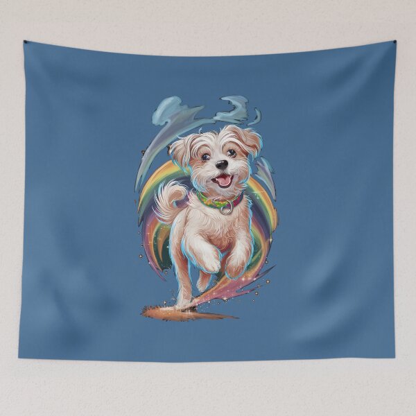 Item preview, Happy Maltese Magic designed and sold by RedTamah.