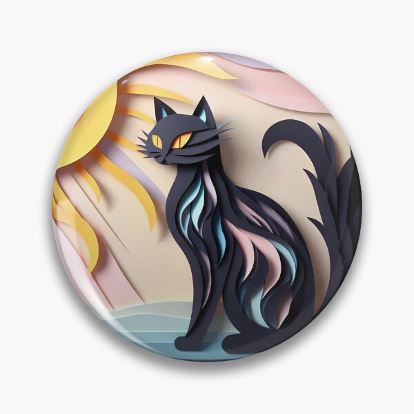 Item preview,  Basking in Sunshine: Black Cat designed and sold by zoughlal.