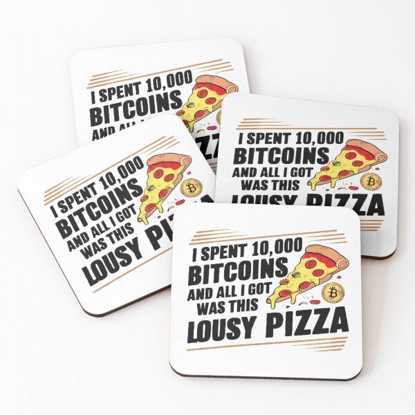 Item preview, Humorous Bitcoin Pizza, 10k bitcoin designed and sold by Kaboom-Tees.
