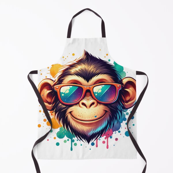 Item preview, Cool monkey with sunglasses designed and sold by SekoOne.