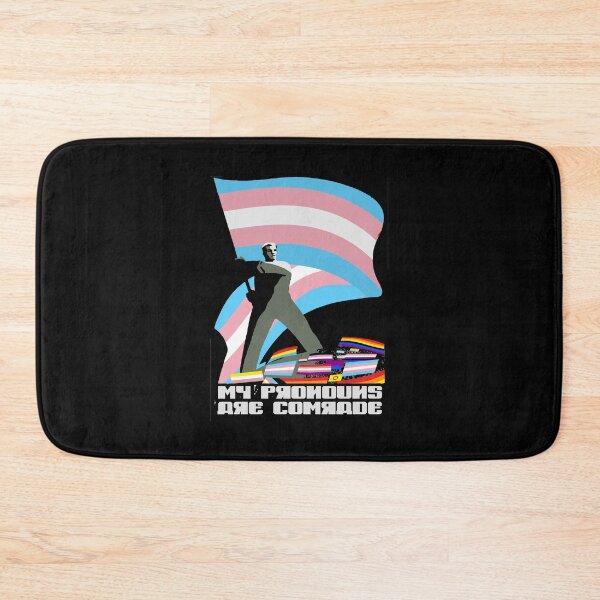 Item preview, my pronouns are comrade (trans) designed and sold by remerasnerdas.