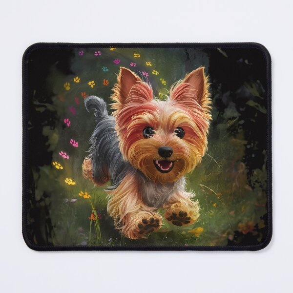 Item preview, Yorkie Trail Adventure designed and sold by RedTamah.