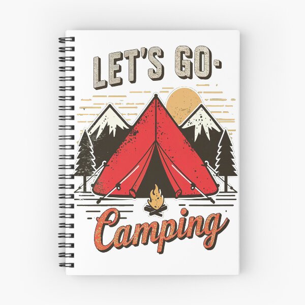 Item preview, Let's Go Camping - Vintage Adventure for Wanderlust Souls designed and sold by Mosaic-97.