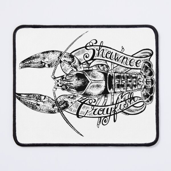 Item preview, Shawnee Crayfish (Faxonius illinoiensis) designed and sold by UnderfootStudio.