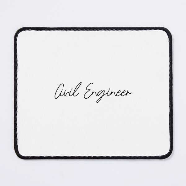 Item preview, Civil Engineer Typography designed and sold by TheEclecticKat.