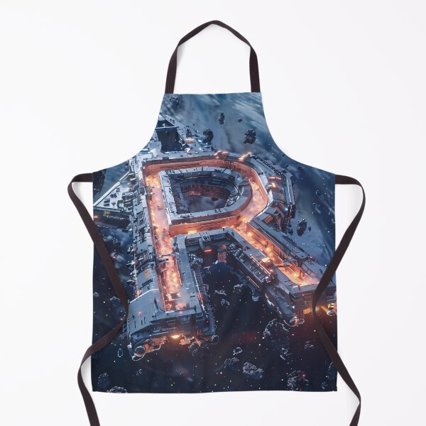 Item preview, Future Spaceship Alphabet R Design designed and sold by Lucky-Sheep777.