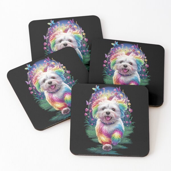 Item preview, Rainbow Maltese Magic designed and sold by RedTamah.