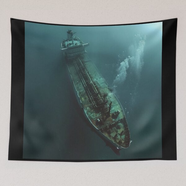 Item preview, TANKER PHOBIA : OCEAN DEEP version 1  designed and sold by Zen Candy 3000 Travis Nicholas Zariwny.