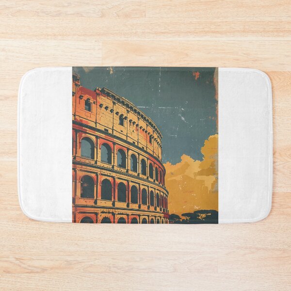 Item preview, Retro poster "The Colosseum" designed and sold by MidArtForge.