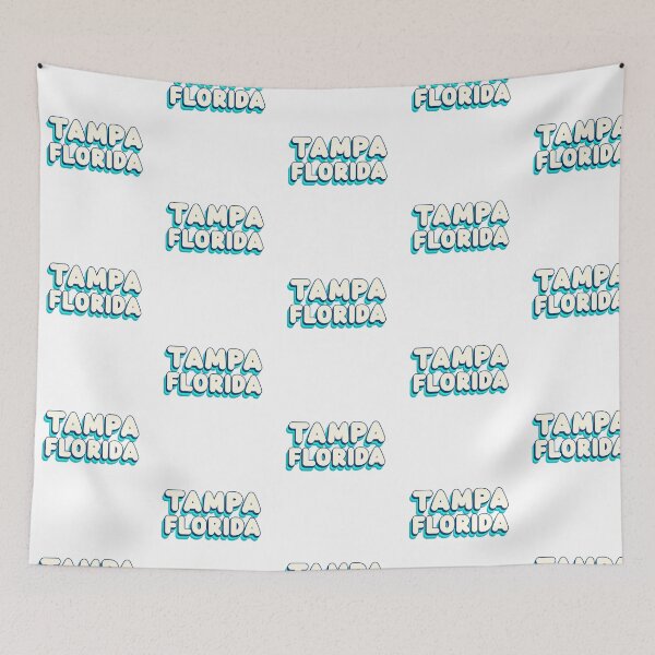 Item preview, Tampa Florida (Aqua) designed and sold by Whackadoodletee.