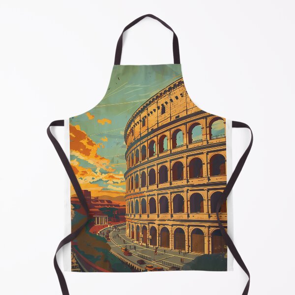 Item preview, Retro poster "The Colosseum" designed and sold by MidArtForge.