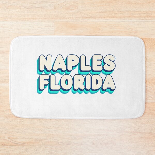Item preview, Naples Florida (Aqua) designed and sold by Whackadoodletee.